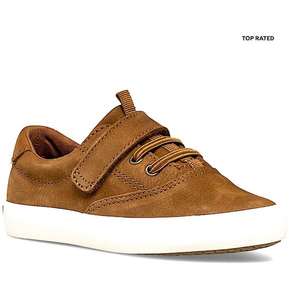 Sperry Topsider Little Kid's Tan Spinnaker Washable Junior Sneaker Size 8 - Picture 1 of 10
